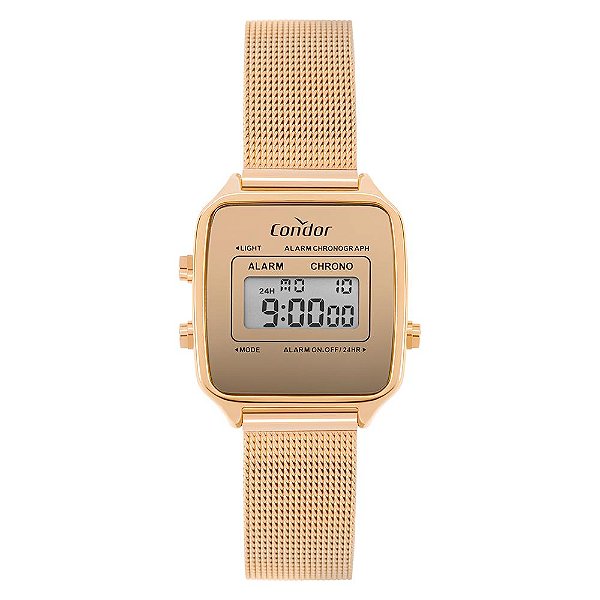 Relógio Condor Feminino Digital Rosé - COJHS512BAE/4J