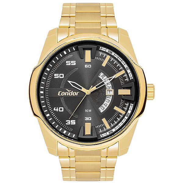 Relógio Condor Masculino Speed Dourado - CO2115MWG/4P
