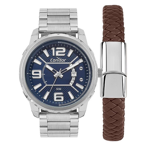 Kit Condor Masculino Speed Prata - CO2115NCC/K4A