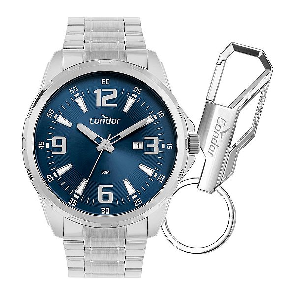 Kit Condor Masculino Drive Prata - CO2115NCO/K4A