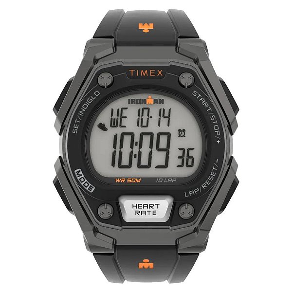 Relógio Timex Ironman Digital com Monitor Cardíaco TW5M49400