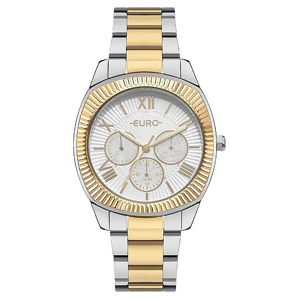 Relógio Euro Feminino Multiglow Bicolor - EU6P29AJF/4K