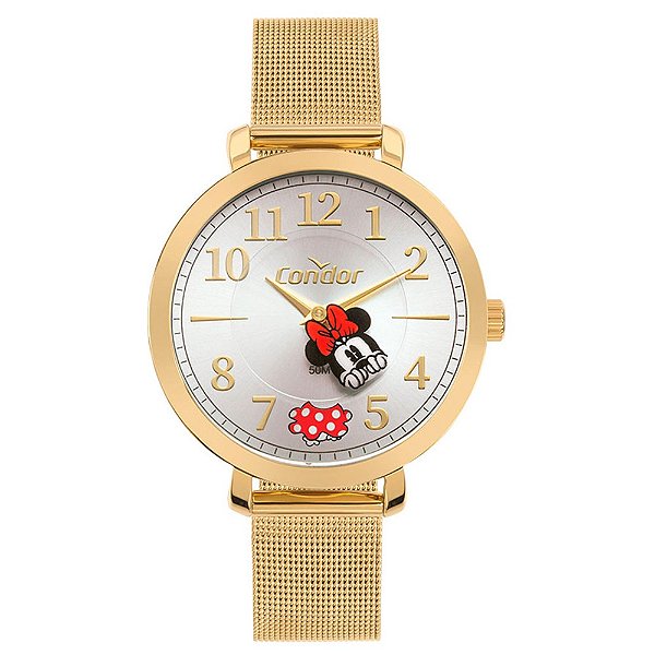 Relógio Condor Feminino Mimos E Sutilezas Dourado - CO2034AK/4K
