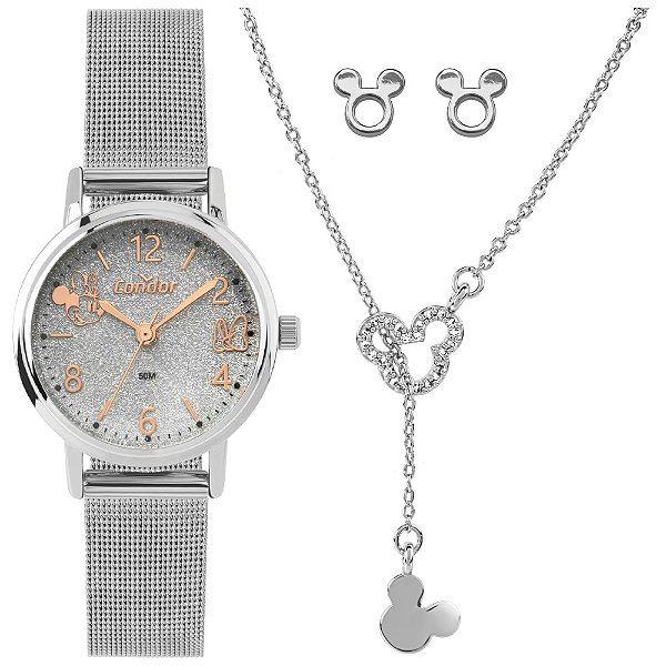 Kit Relógio Condor Feminino CO2035NLB/K4K