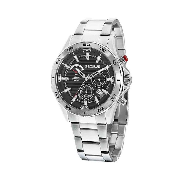 Relógio Seculus Masculino 77157G0SVNA1 Solar