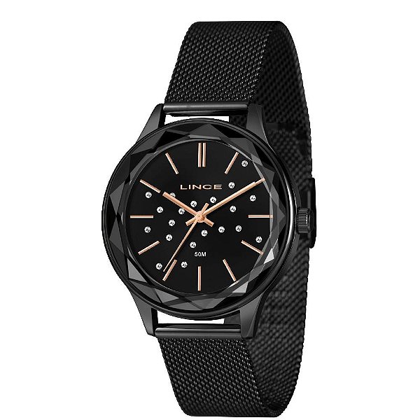 Relógio Lince Feminino Preto LRN4782L40 P1PX