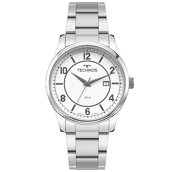 Relógio Technos Masculino Steel Prata - 2115UCJ/1B