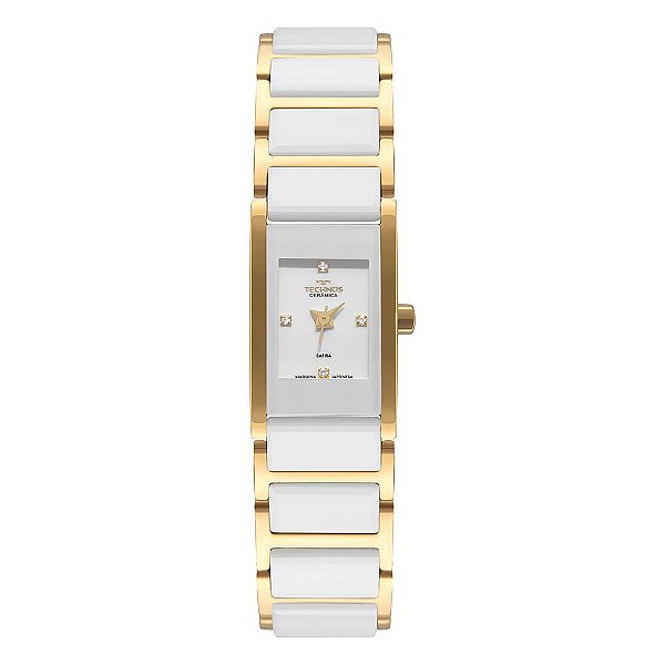 Relógio Technos Feminino Ceramic Sapphire VX01AA/2B