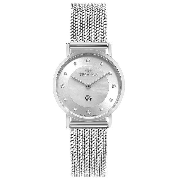 Relógio Technos Feminino Slim 2025LUZ/1K