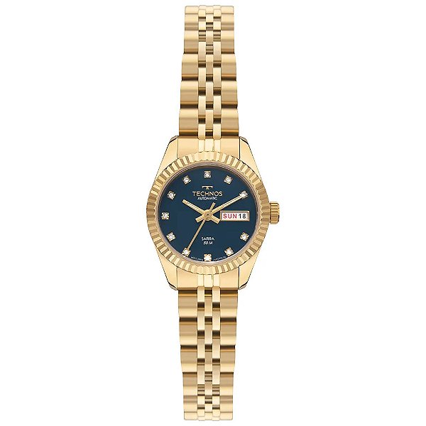 Relógio Technos Feminino Automático NH06AE/1A Safira