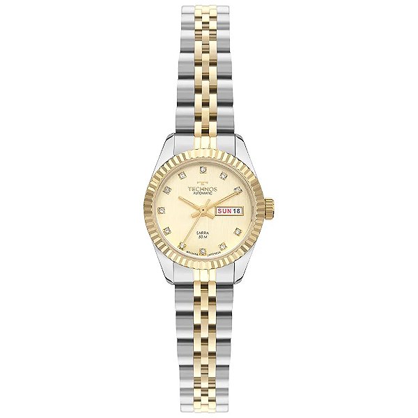 Relógio Technos Feminino Automático NH06AF/1X Safira