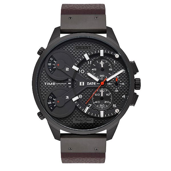 Relógio Orient Masculino XL Cronógrafo - MYSCT003 G2NX