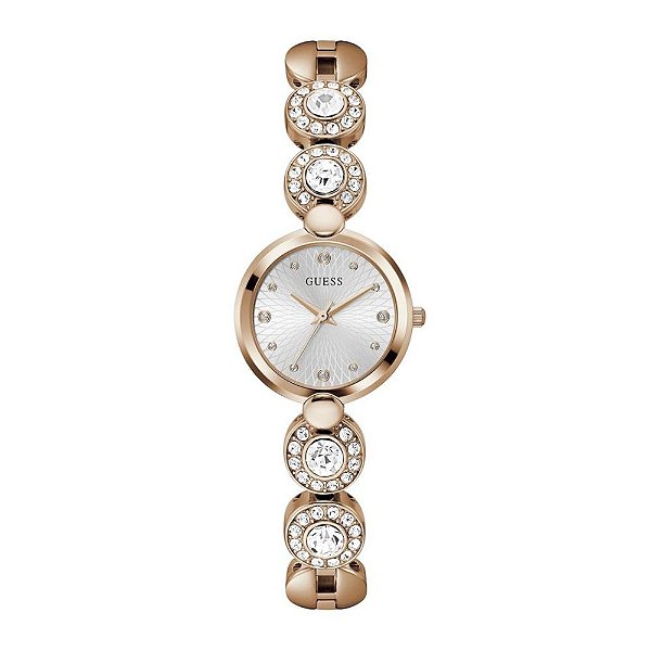 Relógio Guess Feminino Rosé GW0757L3