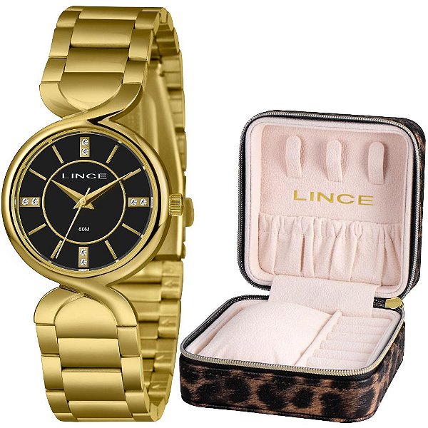 Kit Relógio Feminino Lince - LRGH301L30 P1KX