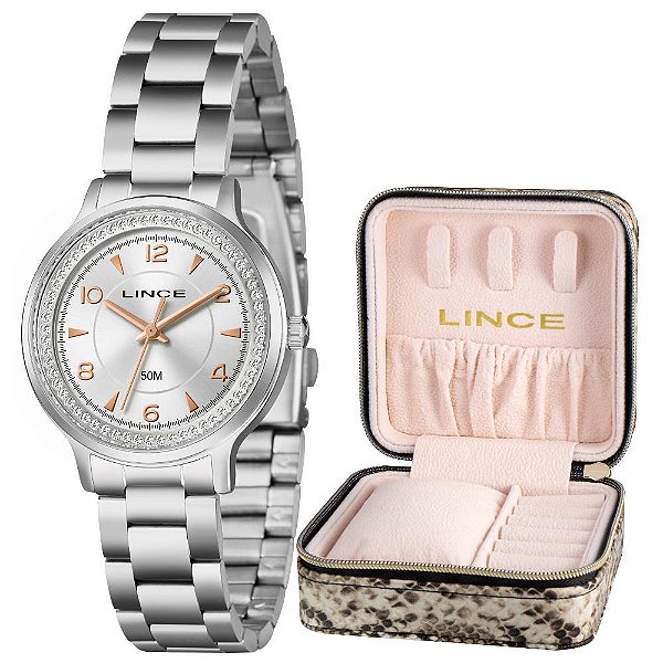 Kit Relógio Feminino Lince - LRMH303L36 S2SX