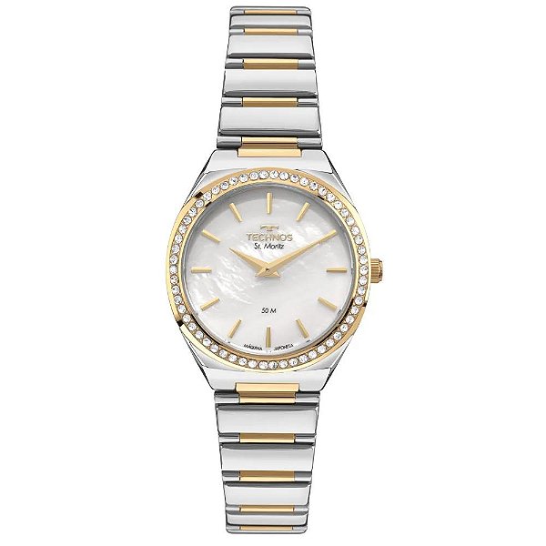 Relógio Technos Feminino St.moritz Bicolor - 2025LVE/1K