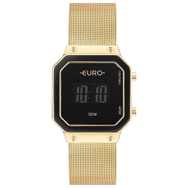 Relógio Euro Feminino Ff Glam Dourado - EUJ8583AA/4D