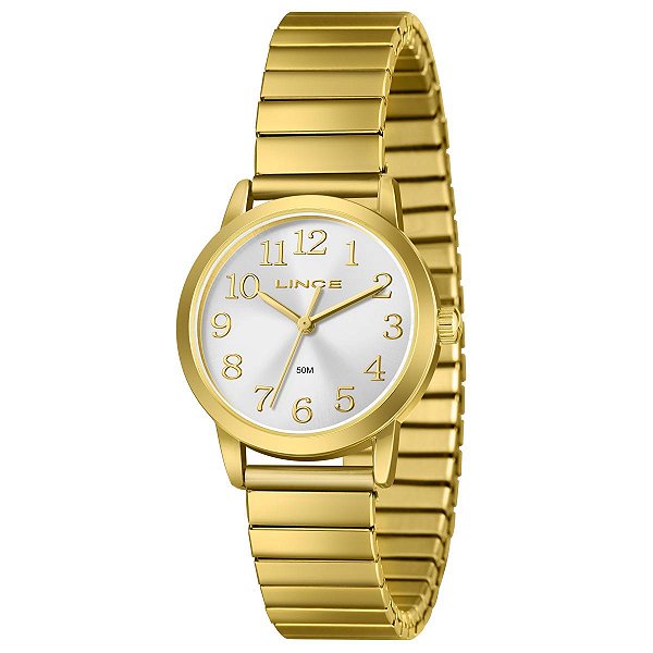 Relógio Lince Feminino Dourado – LRGH266L32 S2KX