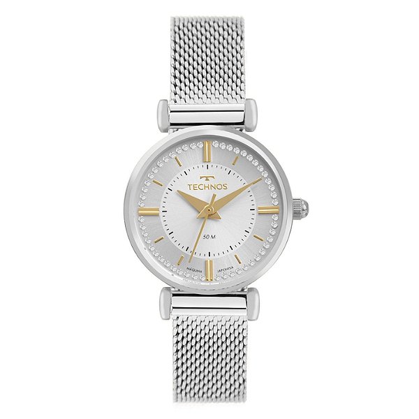 Relógio Technos Feminino Mini Prata - 2035NEY/1K *