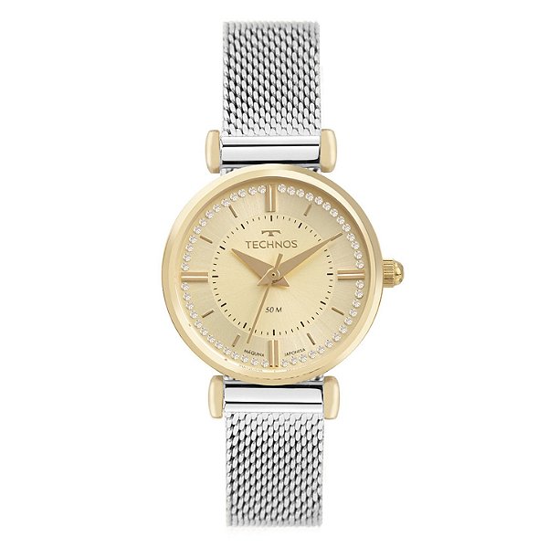 Relógio Technos Feminino Mini Bicolor - 2035NEZ/1X *