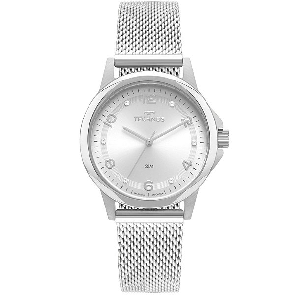 Relógio Technos Feminino Dress Prata - 2035NFT/1K
