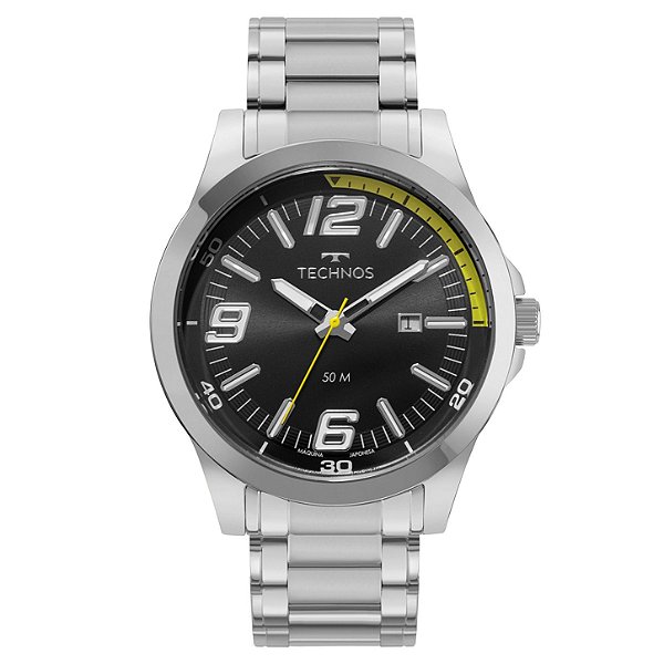 Relógio Technos Masculino Racer Prata - 2115UDT/1P