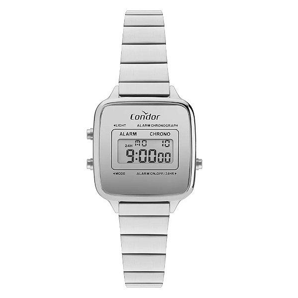 Relógio Condor Feminino Digital Prata - COJHS512BAG/4K