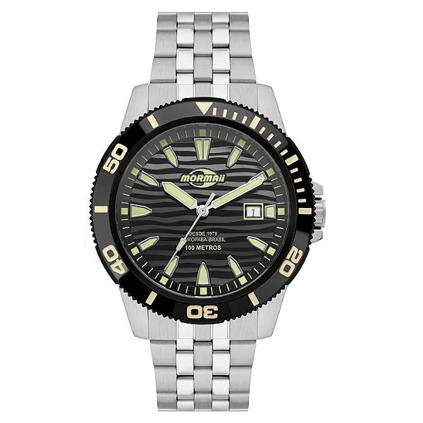 Relógio Mormaii Masculino Steel Basic Prata - MO2317AU/1P