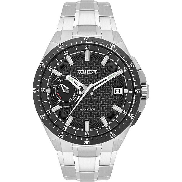 Relógio Orient Masculino Solartech Prata – MBSS1535 P1SX