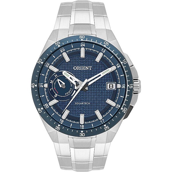 Relógio Orient Masculino Solartech Prata – MBSS1536 D1SX