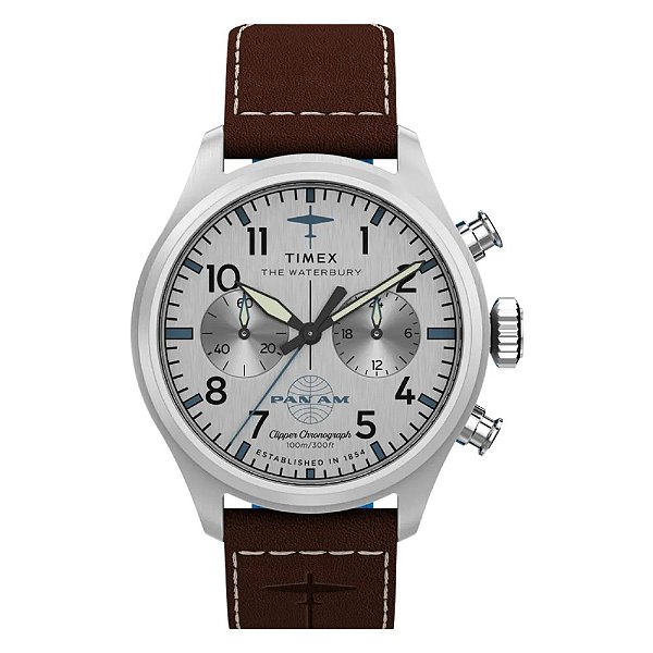 Relógio Timex Waterbury Special Edition Pan Am TW2Y38700M