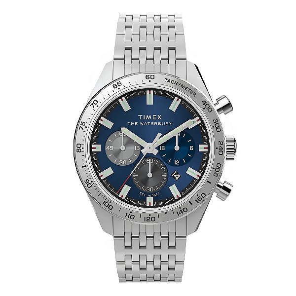 Relógio Timex Masculino Waterbury Cronógrafo TW2Y18500