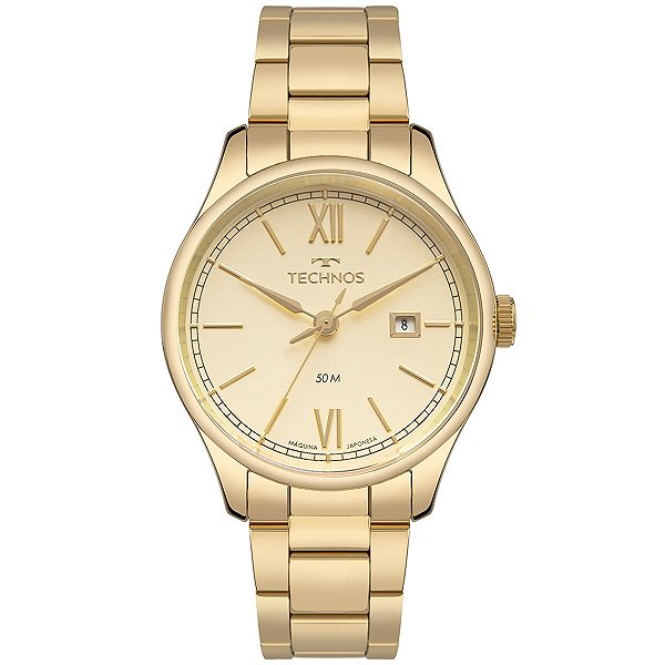 Relógio Technos Masculino Executive Dourado - 2115TYY/1X