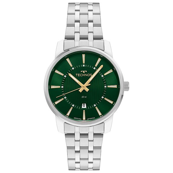 Relógio Technos Masculino Executive Prata - 2115UDO/1V