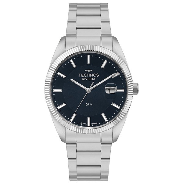 Relógio Technos Masculino Riviera Prata - 2317AH/1A