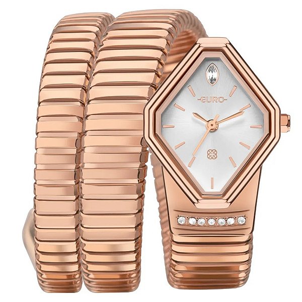 Relógio Euro Feminino Unique Premium Rosé - EU2035ZDN/5B