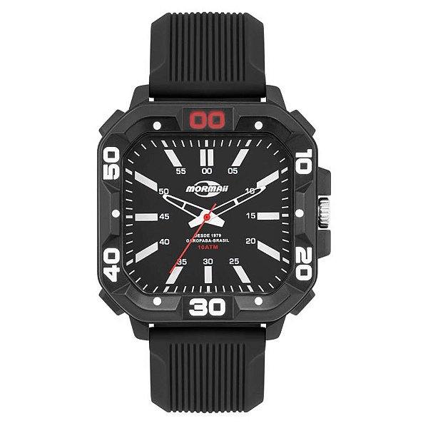 Relógio Mormaii Masculino Casual Preto - MOPC21JALN/8P