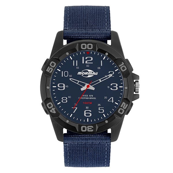Relógio Mormaii Masculino Casual Azul - MOPC21JALQ/8A