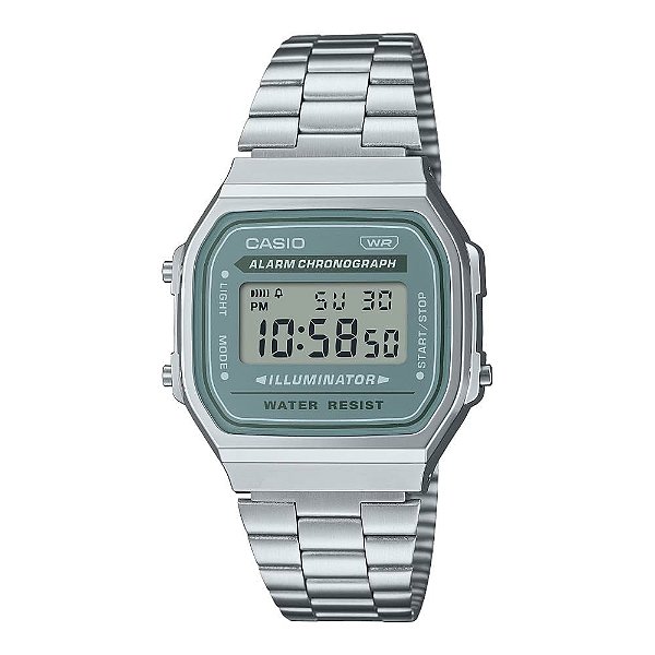 Relógio Casio Vintage Unissex A168WA-3AYDF