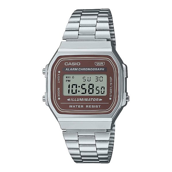Relógio Casio Vintage Unissex A168WA-5AYDF
