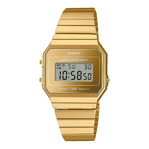 Relógio Casio Vintage Unissex A700WEVG-9ADF