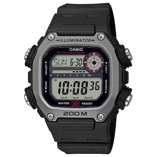 Relógio Casio Standard Masculino DW-291H-1AVDF