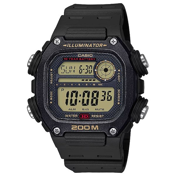 Relógio Casio Standard Masculino DW-291H-9AVDF