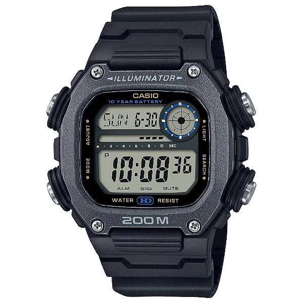 Relógio Casio Standard Masculino DW-291HX-1AVDF