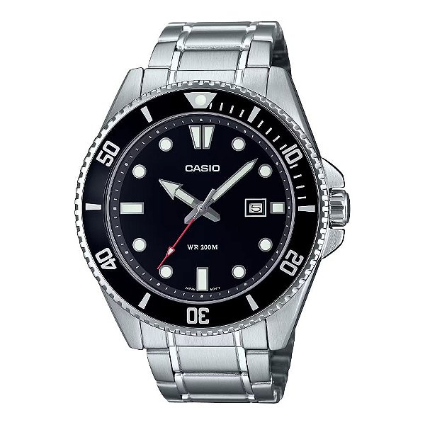 Relógio Casio Masculino Duro Reduced MDV-107D-1A1VDF