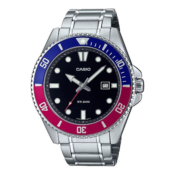 Relógio Casio Masculino Duro Reduced MDV-107D-1A3VDF