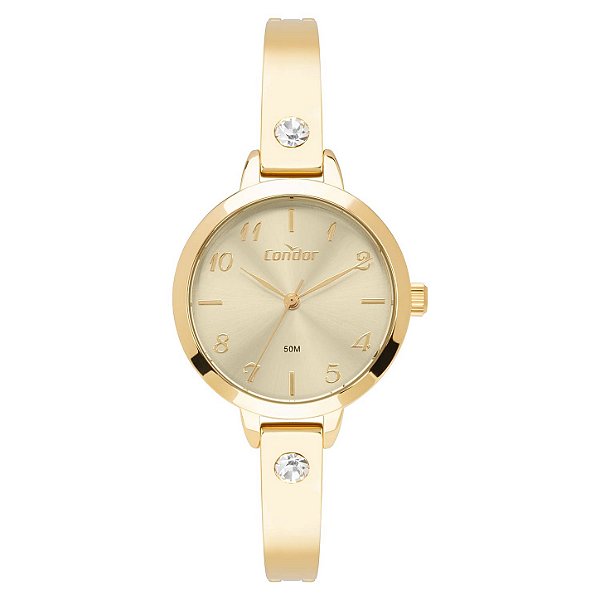 Relógio Condor Feminino Bracelete Dourado - CO2035NYZ/5X