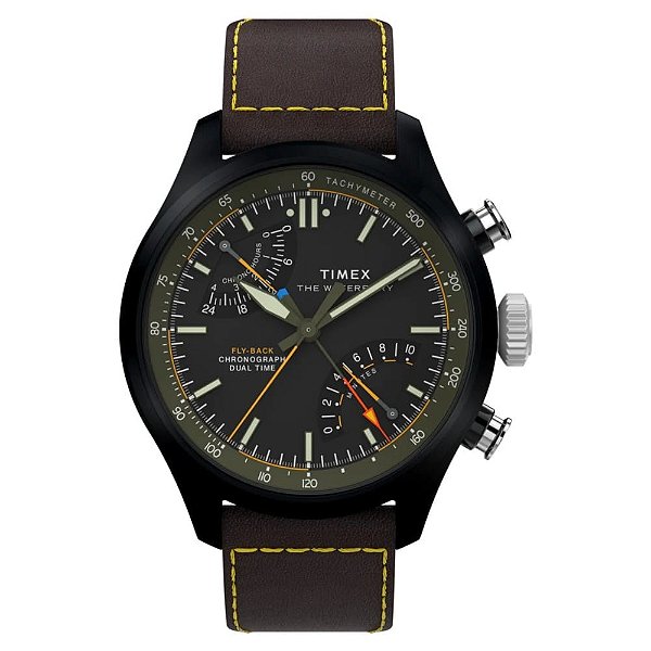 Relógio Timex Masculino Waterbury Ace Fly-Back Chronograph TW2Y70100M