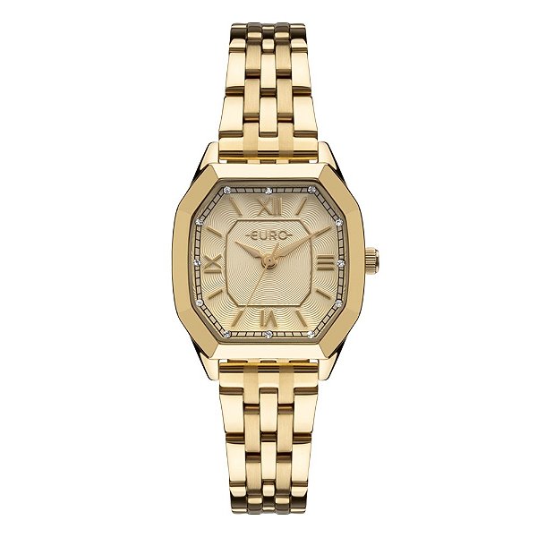 Relógio Euro Feminino Mini Dourado - EU2035ZDU/4D