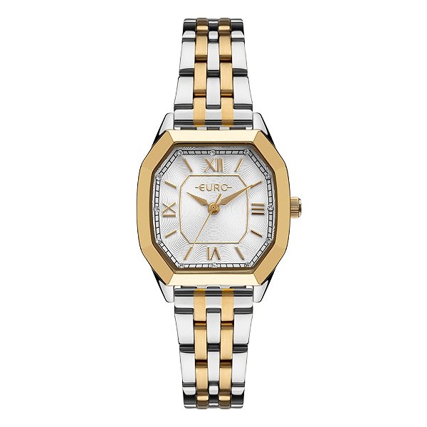 Relógio Euro Feminino Mini Bicolor - EU2035ZDT/4K